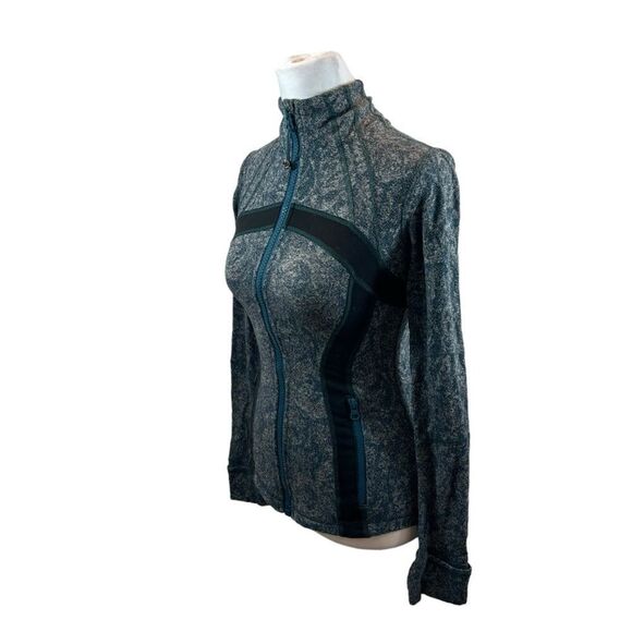 Ladies Lululemon Define Jacket Brushed Rose‎ Herringbone Pattern Size 4 - Picture 7 of 16